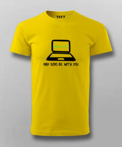 SUDO Command Force Mens T Shirt Master the Console 4