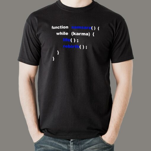 Samsara In Javascript – Developer’s Cycle Men’s T-Shirt