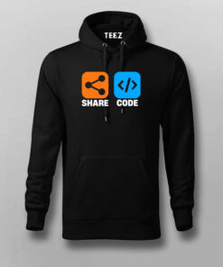 Share Code Men’s T-Shirt – Collaborate & Elevate