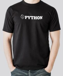 Snag Python Programmer Essential Cotton Tee – Code in Style