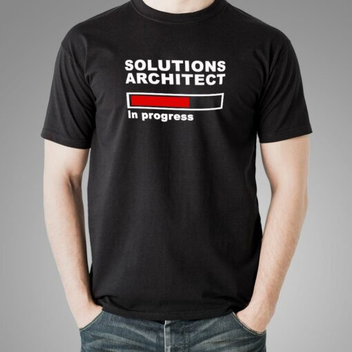 Solutions Architect Progress T-Shirt – Blueprinting Future