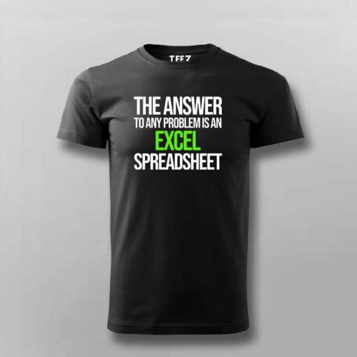 Solve It with Excel – Spreadsheet Wizard Tee