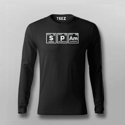 Spam Elements Tee Periodic Table SP-Am Style