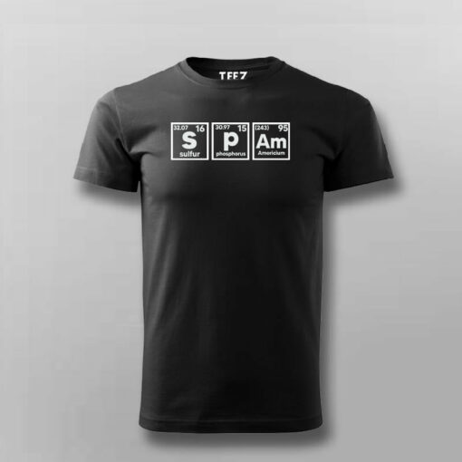 Spam Elements Tee Periodic Table SP-Am Style