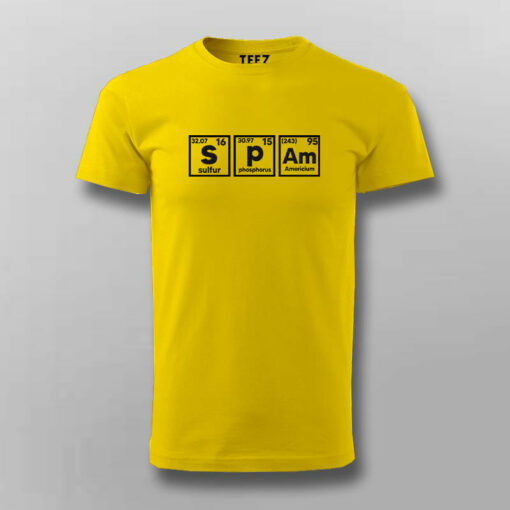 Spam Elements Tee Periodic Table SP-Am Style