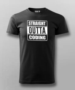 Straight Outta Coding T-Shirt – Freshly Compiled