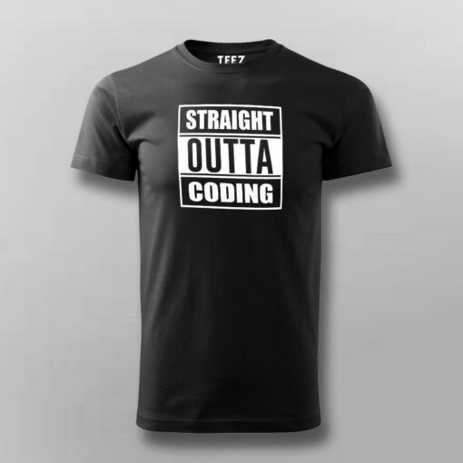 Straight Outta Coding T-Shirt – Freshly Compiled