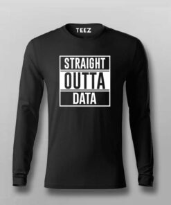 Straight Outta Data Mens Tee From Data With Pride 3