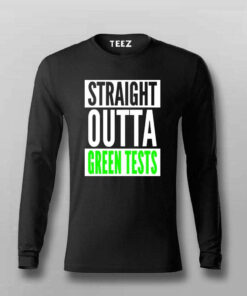 Straight Outta Green Tests Men’s Tee – Pride in Passing