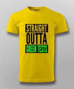 Straight Outta Green Tests Mens Tee Pride in Passing 4