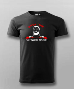 Super Cool Tester Mens Tee Excellence in Every Bug 3