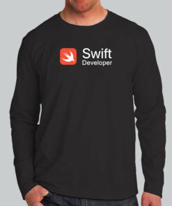 Swift Developer Mens Tee For the Fast Coders 3