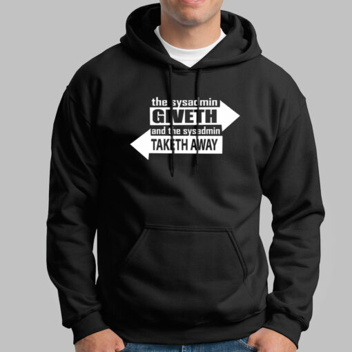 Sysadmin Powers Giveth & Taketh Away  Cool Techie Tee