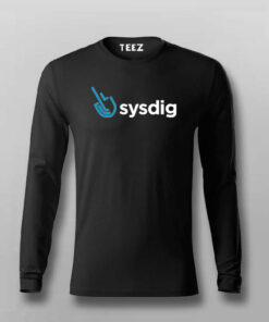 Sysdig Men’s Round Neck T-Shirt – Cool and Trendy Design