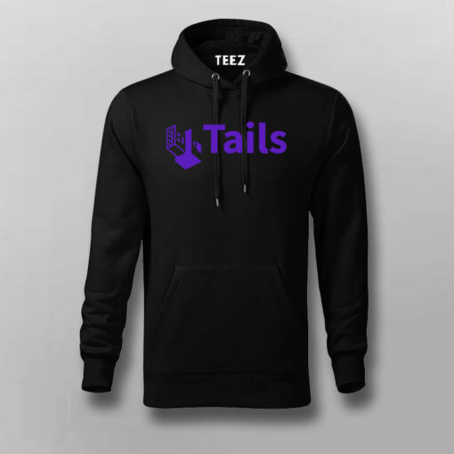 Tails Linux Dist. Men’s T-Shirt – Privacy-First Computing