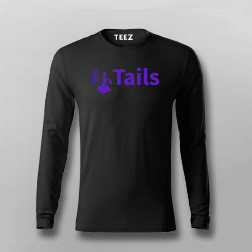 Tails Linux Dist. Men’s T-Shirt – Privacy-First Computing