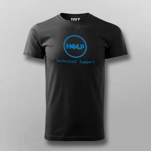 Tech Support Hero Dell Parody Men’s T-Shirt