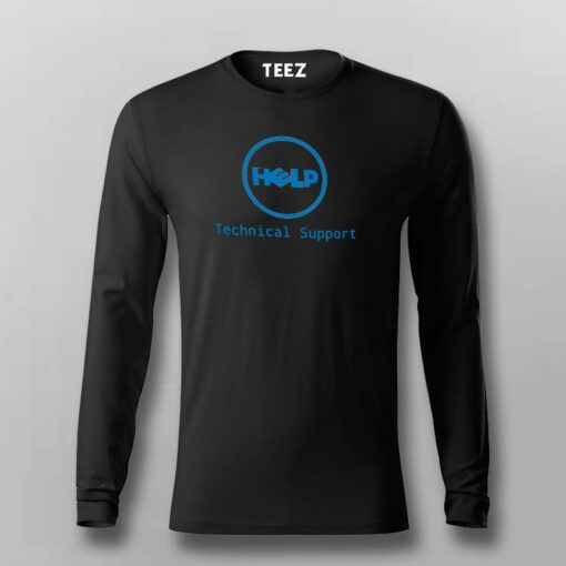 Tech Support Hero Dell Parody Men’s T-Shirt