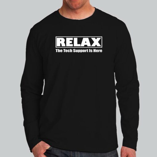 Tech Support Hero T-Shirt – Relax, We’ve Got This