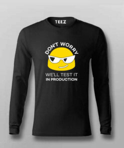 Test In Production Men’s T-Shirt – For The Brave Hearts