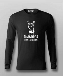 Thalaivar’s Aura Men’s T-Shirt – Celebrate the Legend