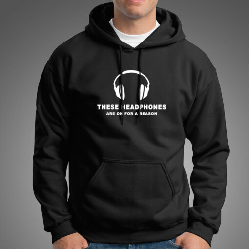 These Headphones Are On For A Reason T-Shirt – Tune In, World Out