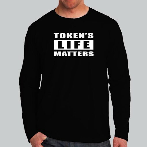 Tokens Life Matters T-Shirt – A Programmer’s Rights