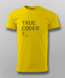 True Coder Essence Mens T Shirt Live the Code 4
