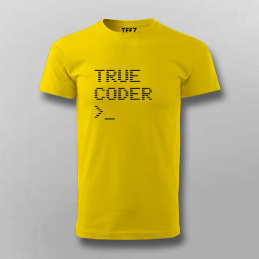 True Coder Essence Men’s T-Shirt – Live the Code