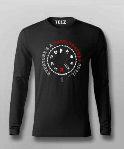 True Photographer Challenge Mens T Shirt Test Your Skills 3