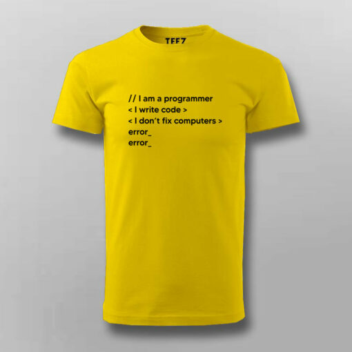 True Programmer Essence Men’s T-Shirt – Code Artist