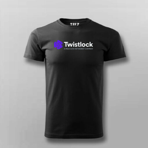 Twistlock DevOps Men’s T-Shirt – Modern Round Neck Design