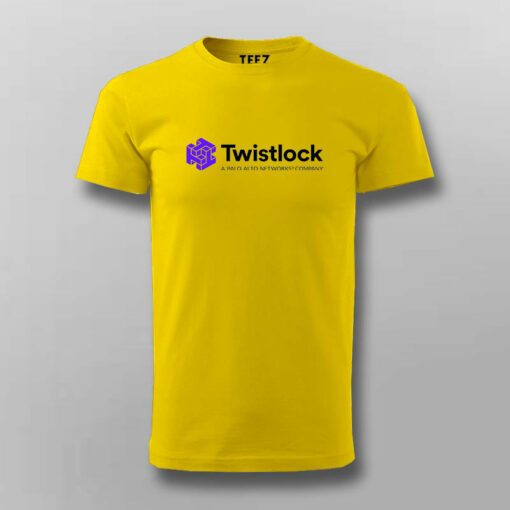 Twistlock DevOps Men’s T-Shirt – Modern Round Neck Design