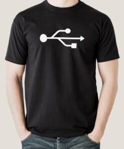USB Icon T-Shirt – Plug In to Style