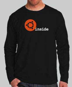 Ubuntu Linux Inside Tech Mens T Shirt 3