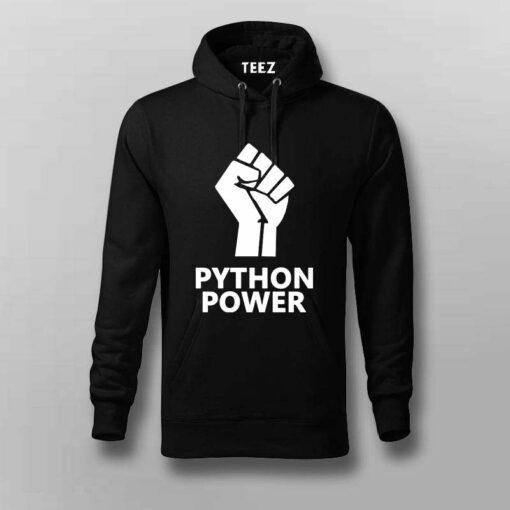 Unleash Python Power Men’s T-Shirt – Code With Strength