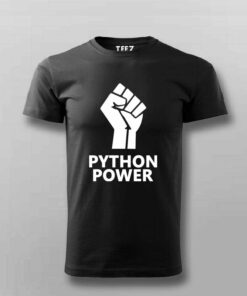 Unleash Python Power Mens T Shirt Code With Strength 3