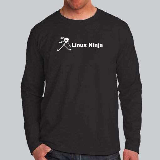 Unleash Your Inner Linux Ninja Men’s Cotton Tee