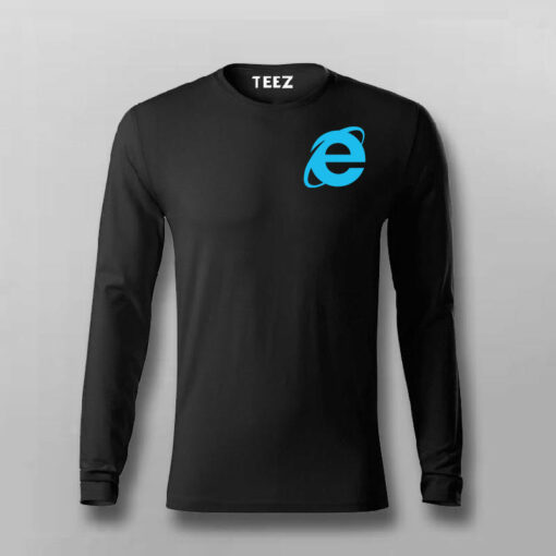 Vintage Internet Explorer Men’s Tee – Nostalgic Web Surfing