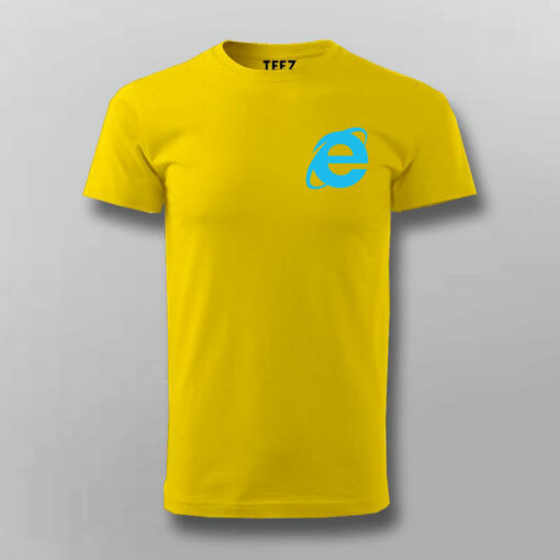 Vintage Internet Explorer Men’s Tee – Nostalgic Web Surfing