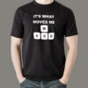 WASD Its What Moves Me Funny Gaming T-Shirt For Men