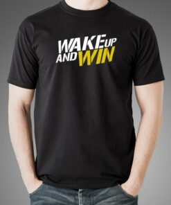 Wake Up And Win Men’s Motivation T-shirt