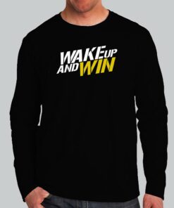 Wake Up And Win Mens Motivation T shirt 3
