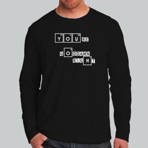 Walter White’s Iconic Quote T-Shirt – Heisenberg’s Right