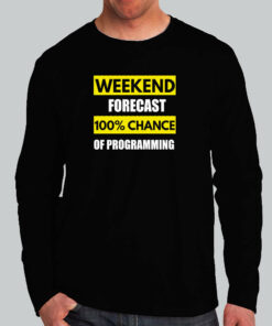 Weekend Forecast – Relaxing Geek Style Men’s Tee