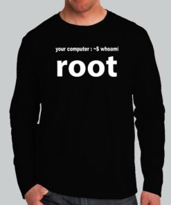 Whoami Root Ultimate Geek T-Shirt 2 Whoami Root Ultimate Geek T Shirt 3