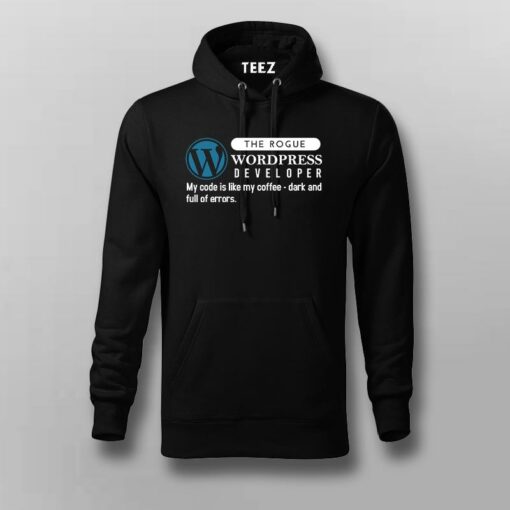 WordPress Funny Coding Quote – Men’s Tee for Developers