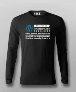 WordPress Web Developer Men’s Tee – Stylish and Comfortable