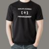 Worlds #0 Programmer – Top Developer Men’s T-Shirt