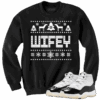 Jordan 11 Gratitude wifey black crewneck sweater